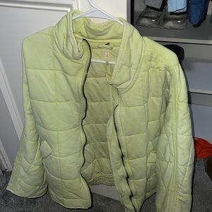 QUILTED KNIT JACKET FROM FREEPEOPLE